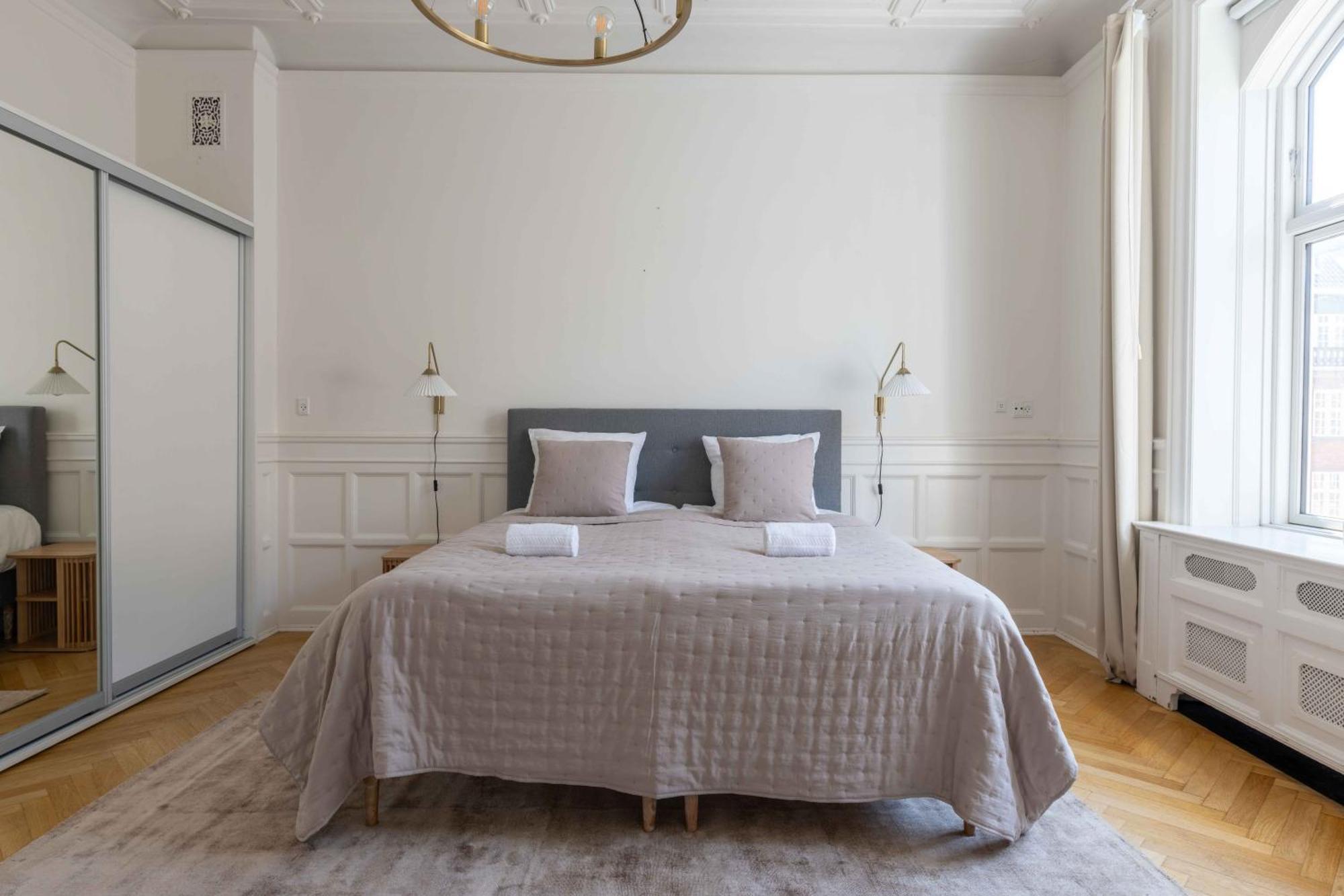 Lovely 3Br Manor Apartment 5 Min From Tivoli Gardens Kodaň Exteriér fotografie