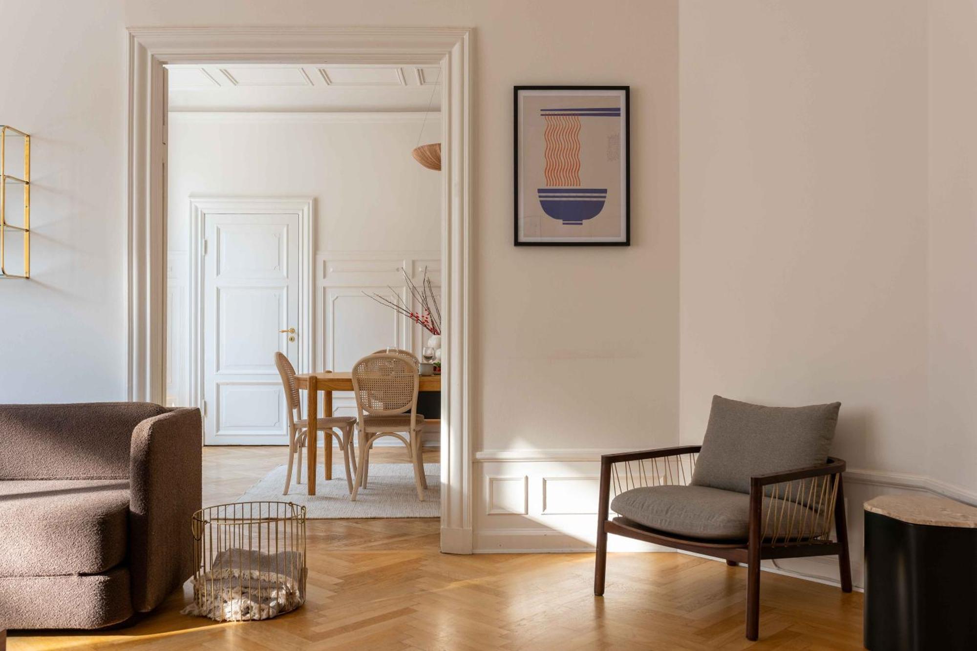 Lovely 3Br Manor Apartment 5 Min From Tivoli Gardens Kodaň Exteriér fotografie